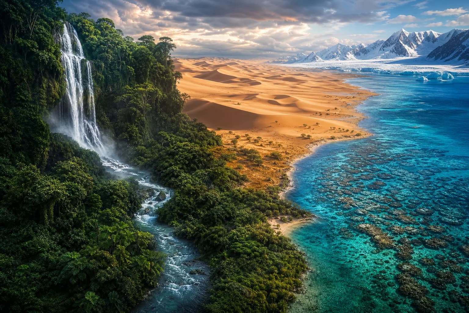 Earth's Biomes — Every climate on Earth, in one world.